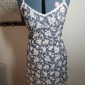 Floral Chemise and Robe Set